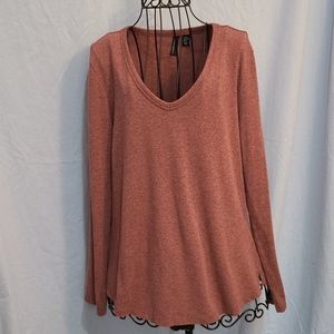 EUC Plum LS Shirt by Cynthia Rowley